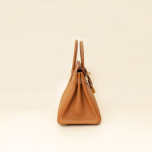 Hermes Gold Birkin 25 Retourne Bag