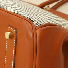 Hermes Bicolor Flag Birkin 35 Bag