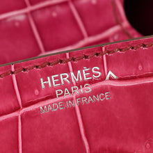 Hermes Fuchsia Porosus Crocodile Birkin Bag