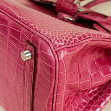 Hermes Fuchsia Porosus Crocodile Birkin Bag