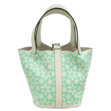 Hermes Tricolor Picotin Lock 14 Lucky Daisy Print Micro Bag