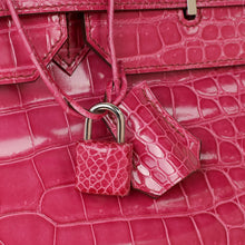 Hermes Shiny Porosus Crocodile Birkin 40