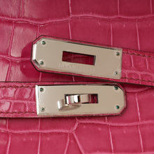 Hermes Shiny Porosus Crocodile Birkin 40