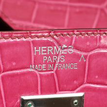 Hermes Shiny Porosus Crocodile Birkin 40