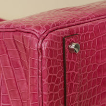 Hermes Shiny Porosus Crocodile Birkin 40