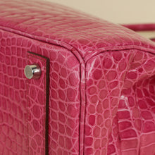 Hermes Shiny Porosus Crocodile Birkin 40