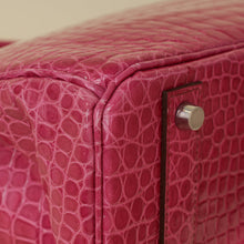 Hermes Shiny Porosus Crocodile Birkin 40