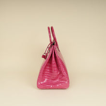 Hermes Shiny Porosus Crocodile Birkin 40