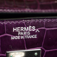 Hermes Shiny Porosus Crocodile Birkin 40