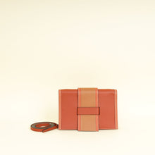 Hermes Bicolor H Passant Clutch Bag