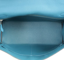 Hermes Cobalt Kelly 32 Retourne Bag