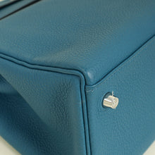 Hermes Cobalt Kelly 32 Retourne Bag