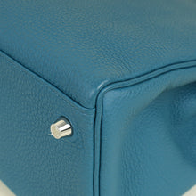 Hermes Cobalt Kelly 32 Retourne Bag