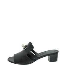 Hermes Noir Candy Sandal 37