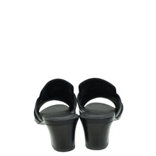 Hermes Noir Candy Sandal 37