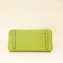 Hermes Vert Anis Ostrich Birkin 30 Bag