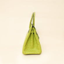 Hermes Vert Anis Ostrich Birkin 30 Bag