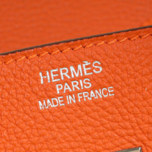 Hermes Orange Birkin 35 Evergrain Bag