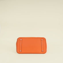 Hermes Orange Birkin 35 Evergrain Bag