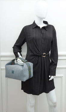Hermes Blue Abysse Bride-a-Brac H Large Natte Case