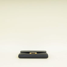 Hermes Noir Constance To Go Lizard Lock Wallet