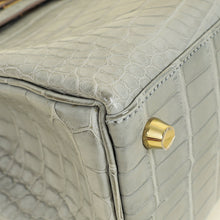 Hermes Bicolor Kelly 25 Verso Retourne Alligator Mississippien Horse Shoe Bag