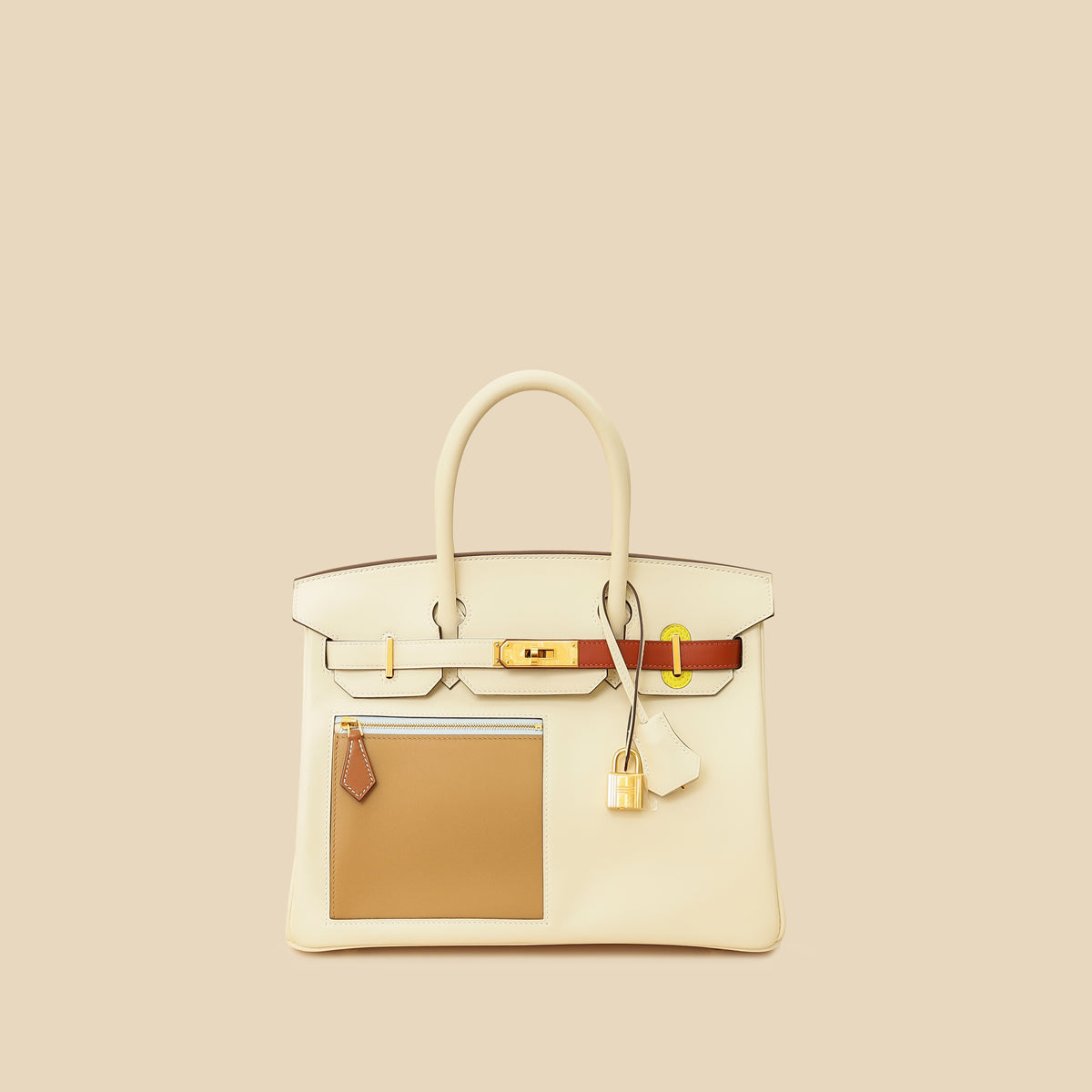 Hermes Multicolor Colormatic Birkin 30 Bag