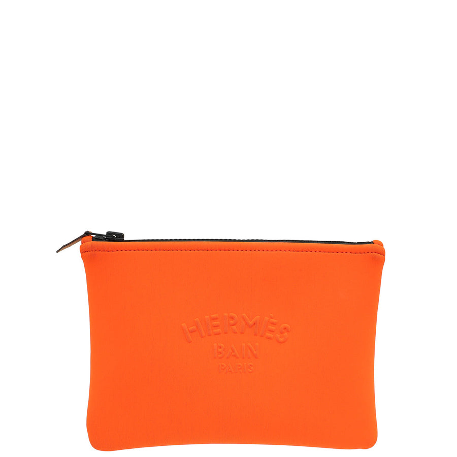 Hermes Orange Neobain Case Small Model