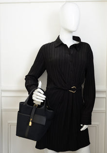 Hermes Noir Cargo Picotin Lock 18 Bag