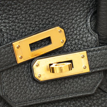 Hermes Noir Birkin 25 Bag