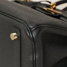 Hermes Noir Birkin 25 Bag