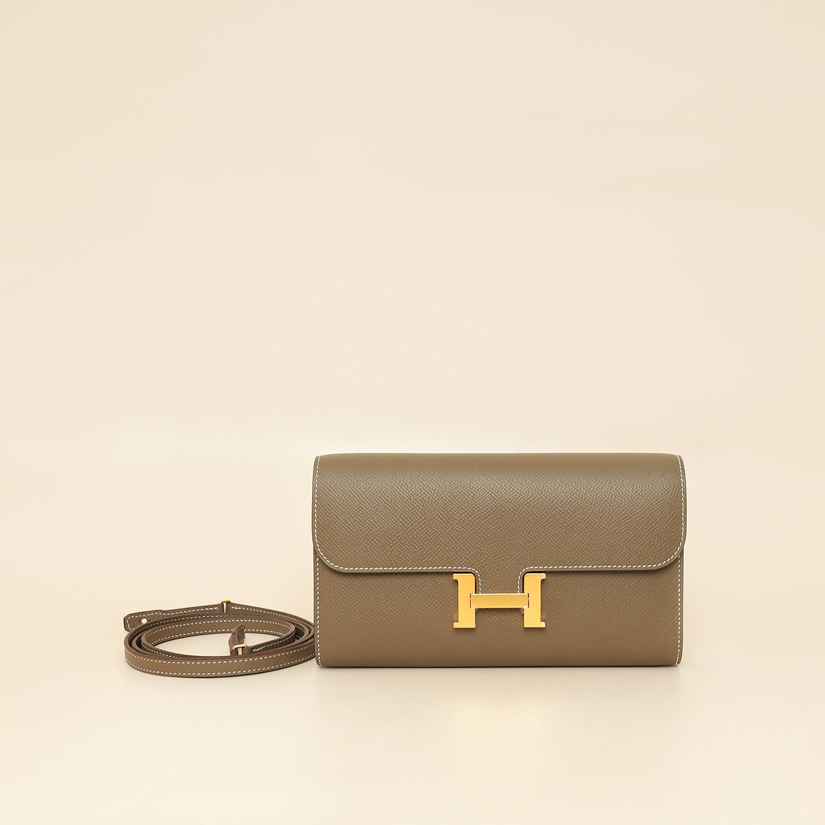 Hermes Etoupe Constance To Go Wallet