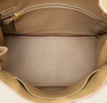 Hermes Etoupe Retourne Birkin 35 Bag