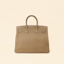 Hermes Etoupe Retourne Birkin 35 Bag