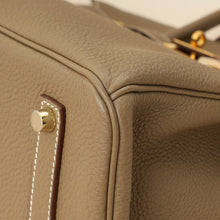 Hermes Etoupe Retourne Birkin 35 Bag