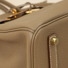 Hermes Etoupe Retourne Birkin 35 Bag