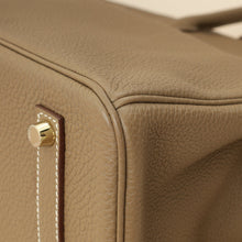 Hermes Etoupe Retourne Birkin 35 Bag