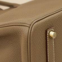 Hermes Etoupe Retourne Birkin 35 Bag