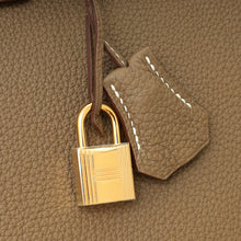 Hermes Etoupe Retourne Birkin 35 Bag
