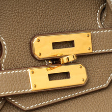 Hermes Etoupe Retourne Birkin 35 Bag