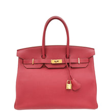 Hermes Rubis Birkin 35 Bag