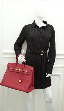 Hermes Rubis Birkin 35 Bag