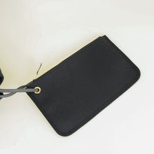 Hermes Noir Herbag Zip 31 PM Retourne Bag W/Twilly