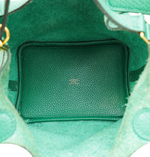 Hermes Vert Vertigo Picotin Lock 18 Bag