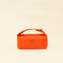 Hermes Orange Feu Bride-A-Brac Small Case