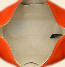 Hermes Orange Feu Bride-A-Brac Small Case