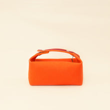 Hermes Orange Feu Bride-A-Brac Small Case