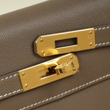 Hermes Etoupe Kelly Elan Bag