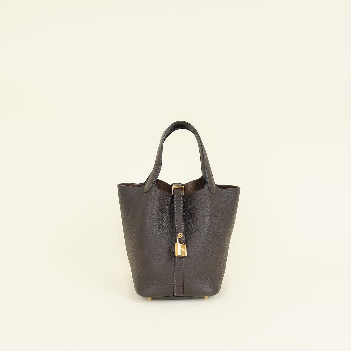 Hermes Ebene Picotin Lock 18 Bag