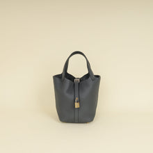 Hermes Gris Misty Picotin Lock 18 Bag